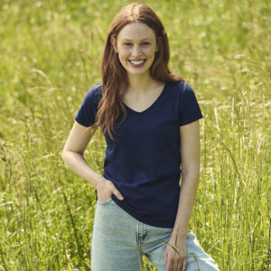 Camiseta Mujer Color Iconic V-Neck